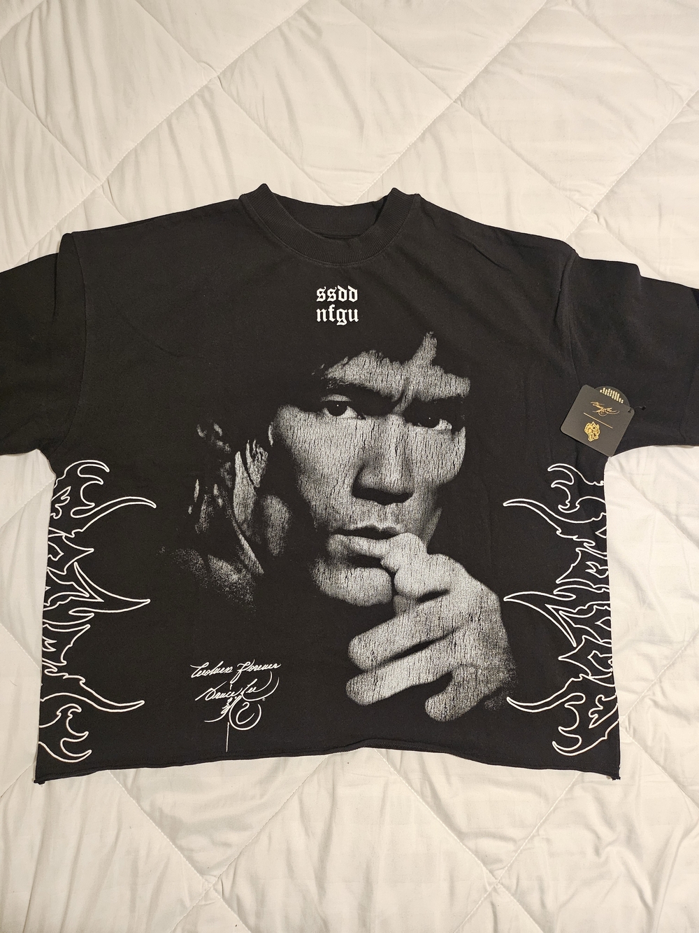 Darc Sport Bruce Lee Limited Release Black Graphic Short Sleeve Tee